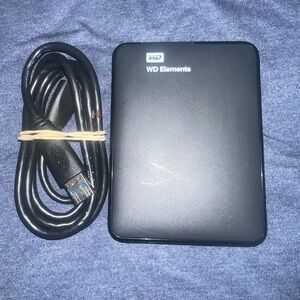 WD Elements 1TB External Hard Drive